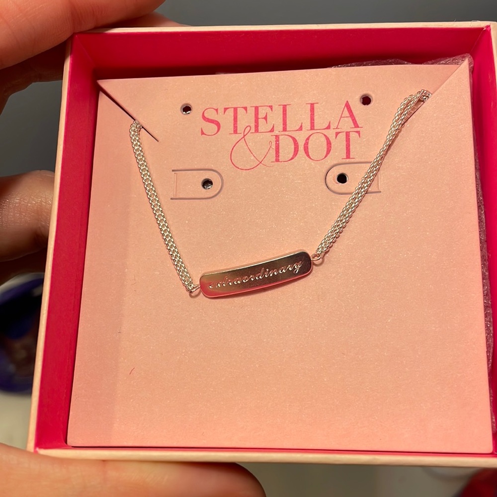 stella & dot extraordinary necklace